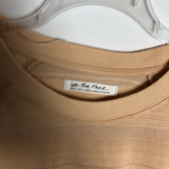 NWT Free People Baja Striped Prosecco Long Sleeve Tee - Picture 9 of 11